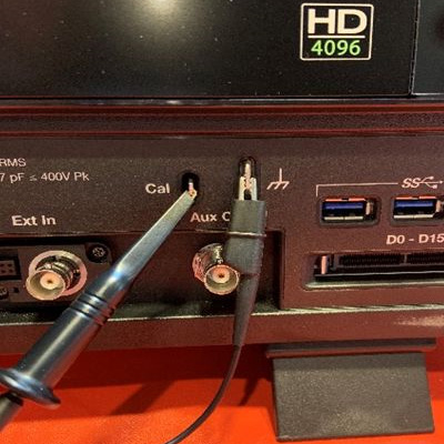 如何正確使用10x無(wú)源探頭