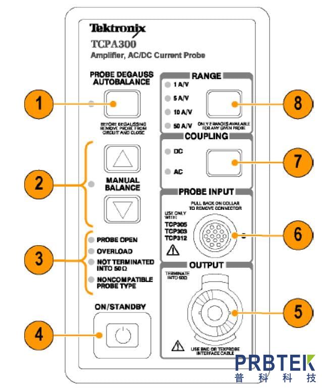 PRBTEK為您分享TCPA300電流探頭使用設(shè)置問題