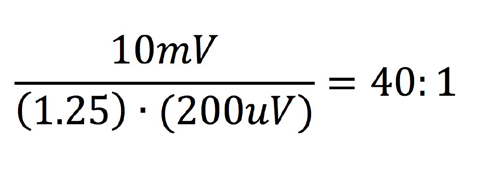 低衰減探頭信噪比