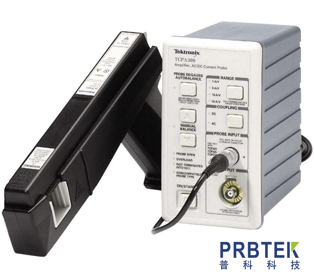 泰克/TEKTRONIX電流探頭供電放大器TCPA400的使用步驟詳解