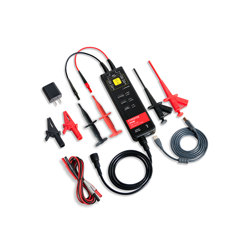 知用CYBERTEK高壓差分探頭DP6350D的使用方法分享