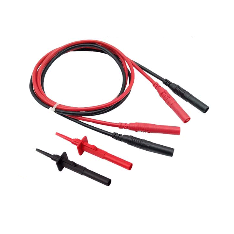 普科科技PRBTEK源表測試線套件PK8608雙頭香蕉插使用方法