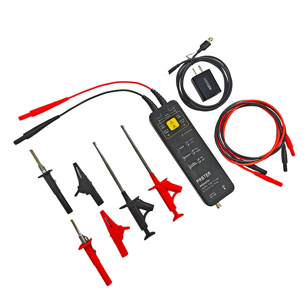 PRBTEK高壓差分探頭PKDV5351在電池測(cè)試系統(tǒng)中的應(yīng)用詳解