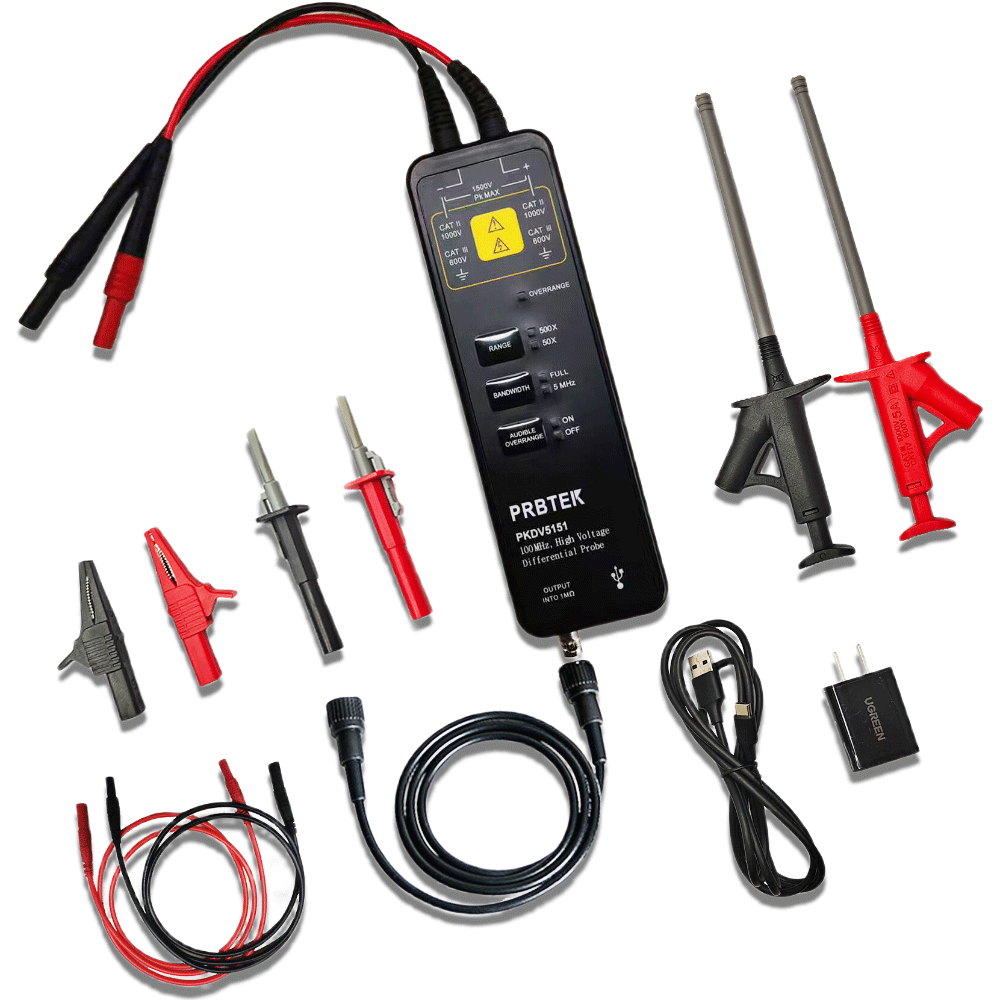 高壓差分探頭PKDV5353在功率MOSFET/IGBT柵極驅(qū)動信號測量中的應(yīng)用