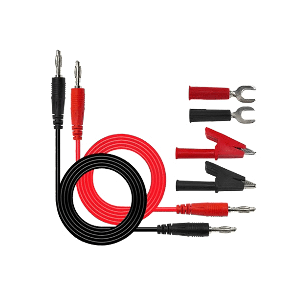 源表測(cè)試好幫手:4mm雙頭香蕉插測(cè)試線(xiàn)套件PK1041B