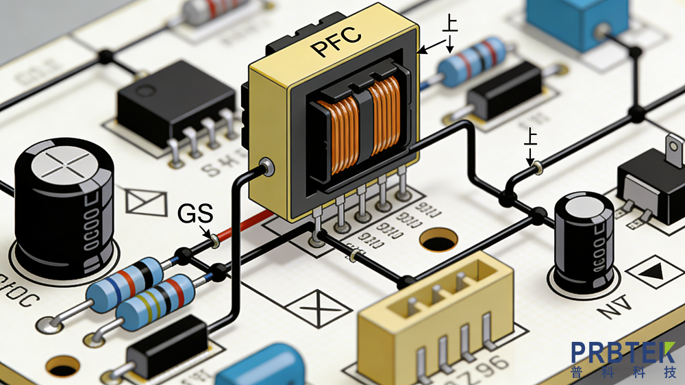普通探頭不能用于 PFC 上管 GS 測量的原因.png